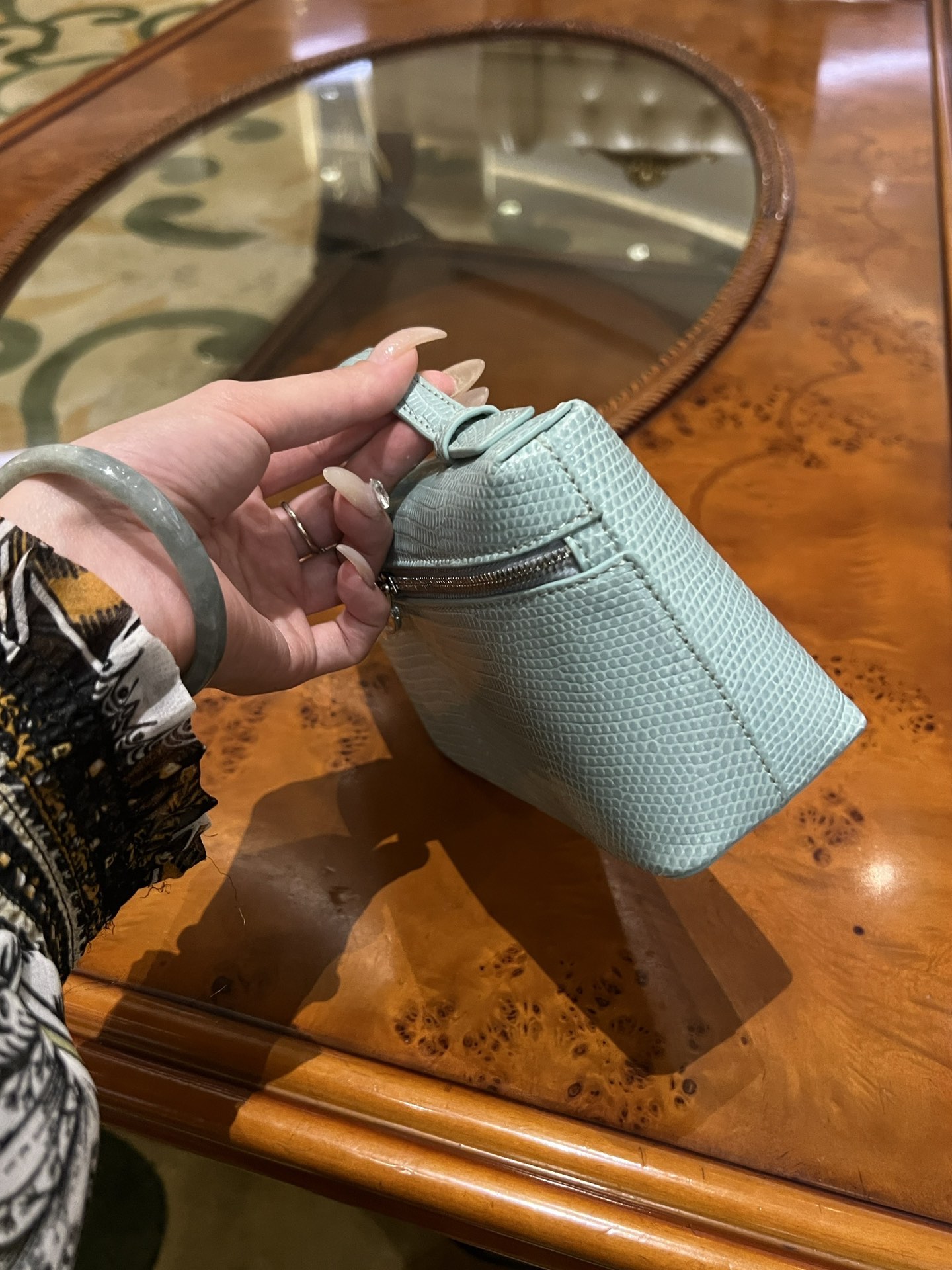 Loro Piana Extra pocket 19 Lizard skin