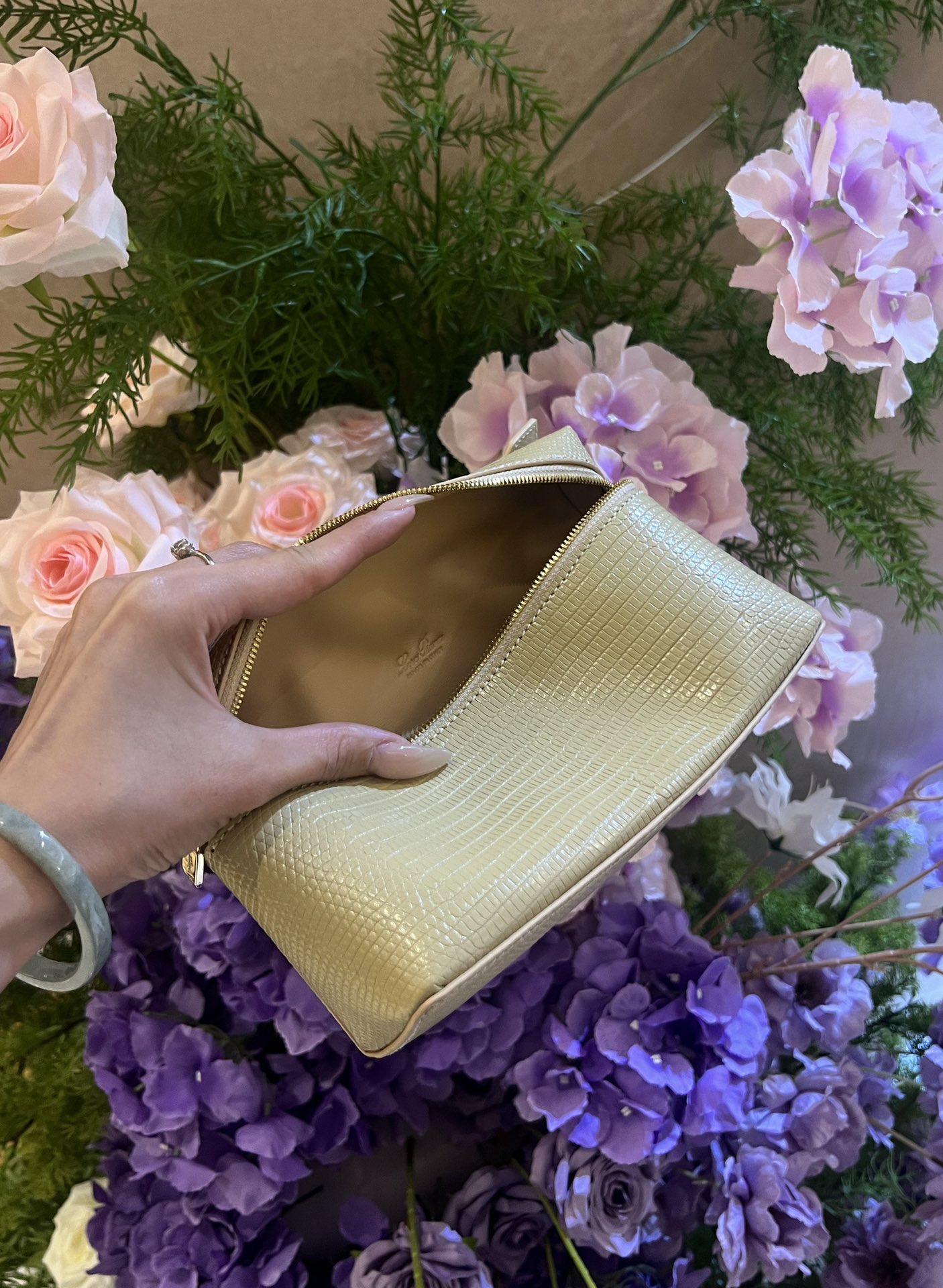 Loro Piana Extra pocket 19 Lizard skin