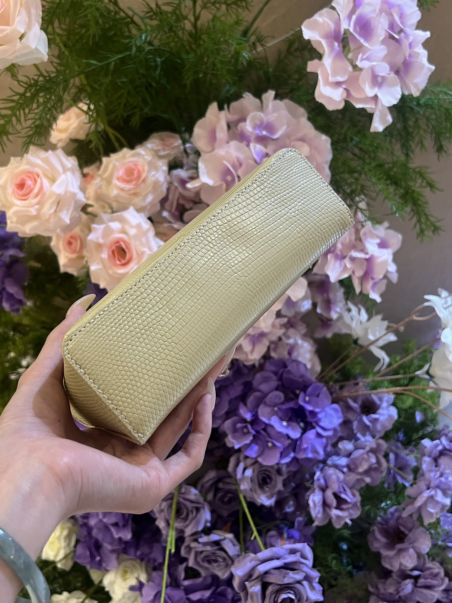 Loro Piana Extra pocket 19 Lizard skin