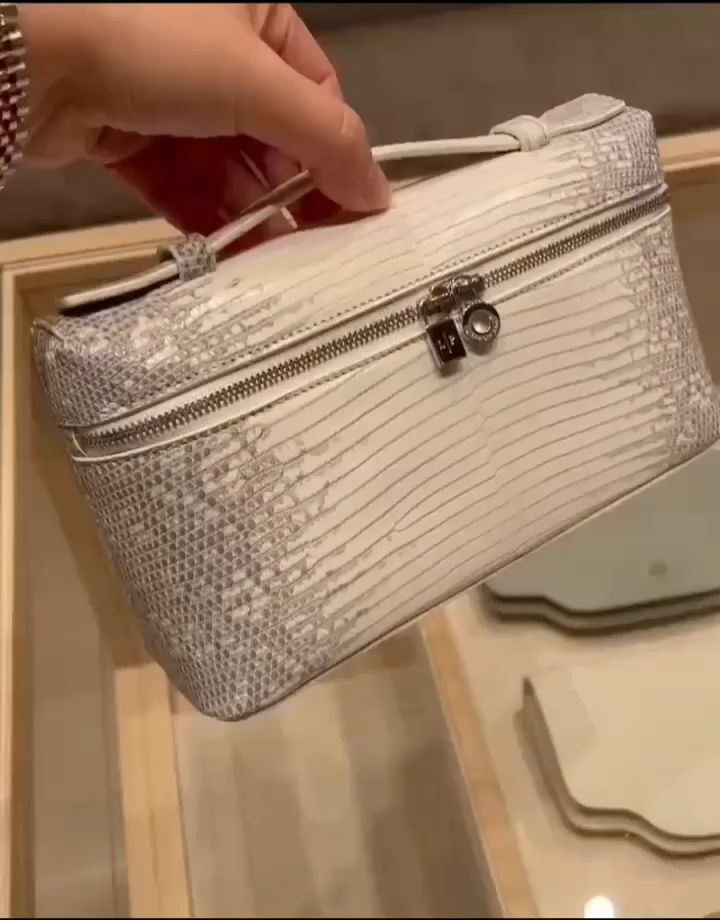 Loro Piana Extra pocket 19 Lizard skin