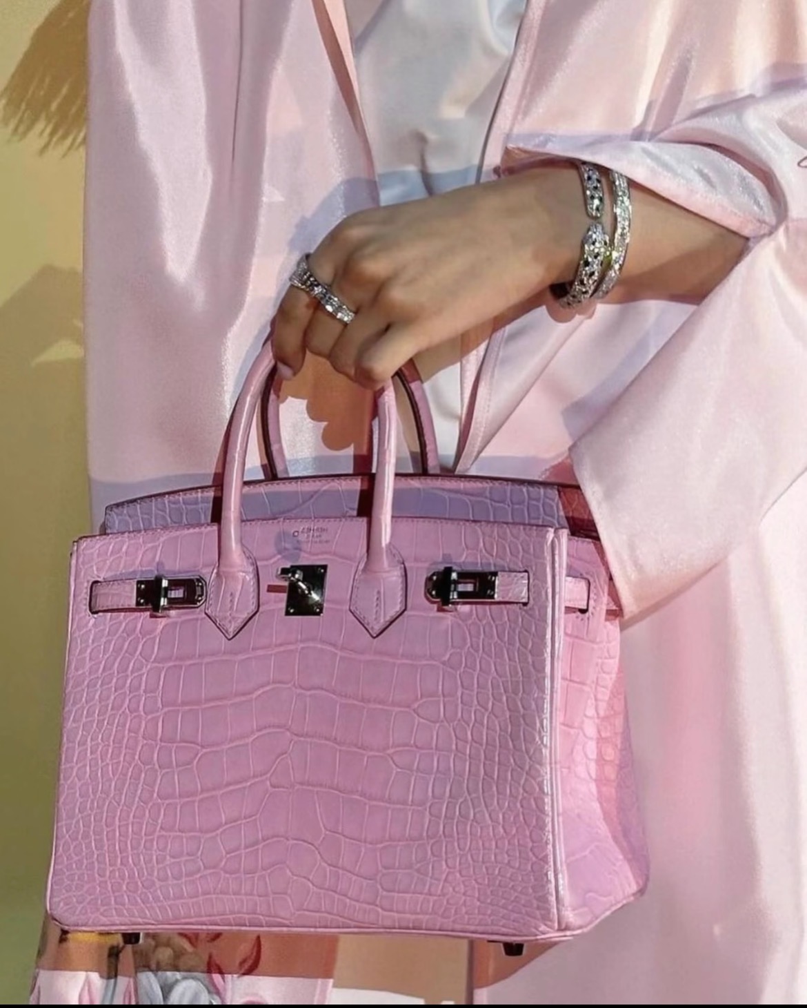 DIY custom Crocodile skin Hermes Birkin 25cm-40cm