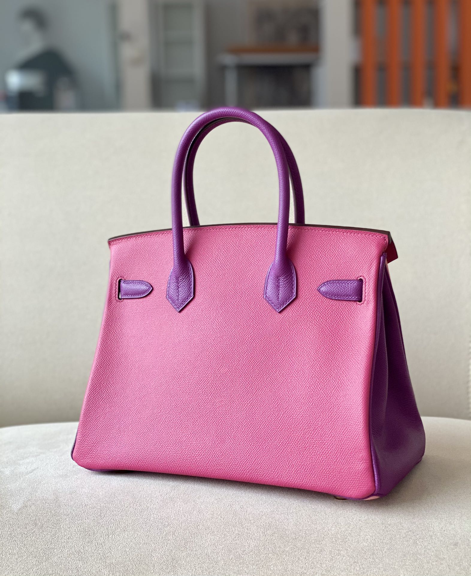 Hermes Birkin  Color blocking 25-35cm Espom Sellier