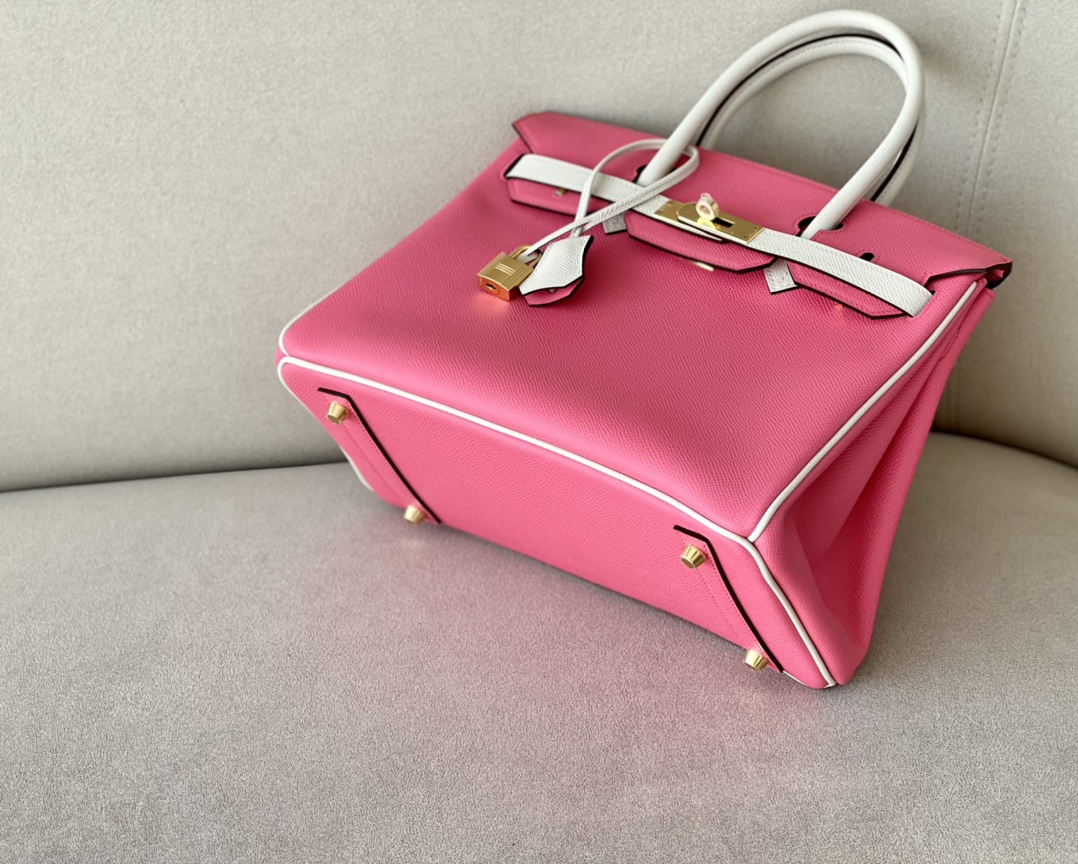 Hermes Birkin  Color blocking 25-35cm Espom