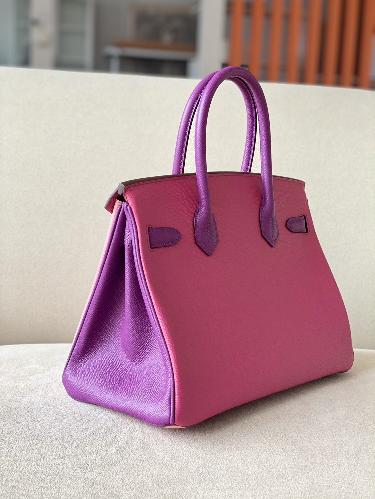 Hermes Birkin  Color blocking 25-35cm Espom Sellier