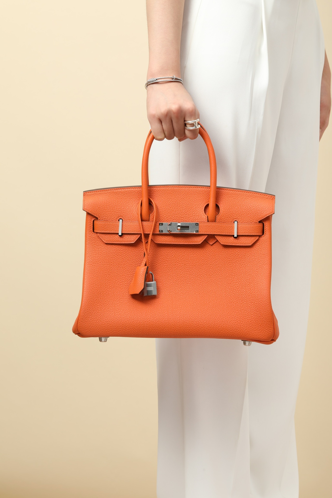 Hermes Birkin #93 Orange 25-35cm TOGO
