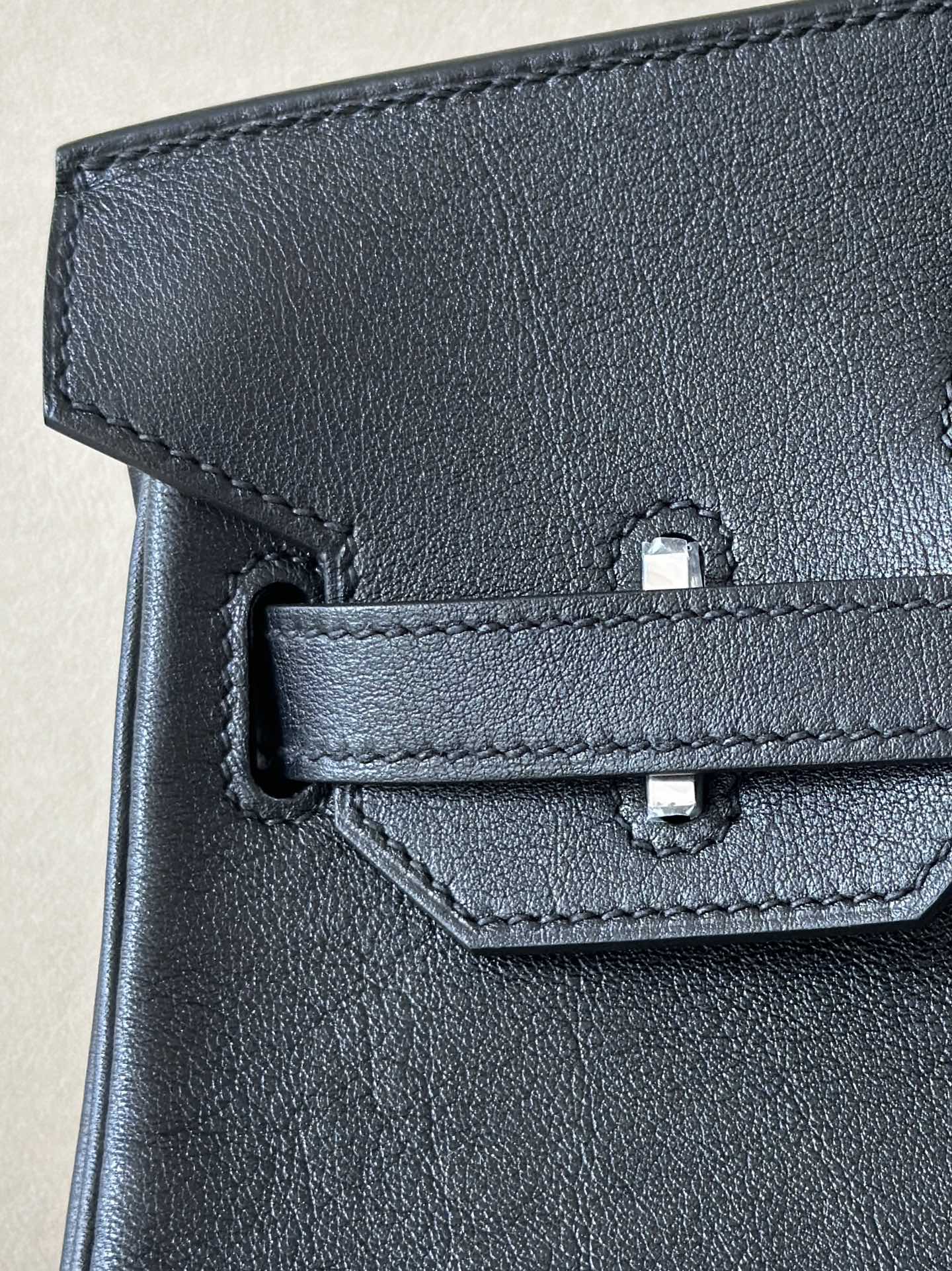 Hermes Brkin shoulder #89 Nolr 29cm Swift