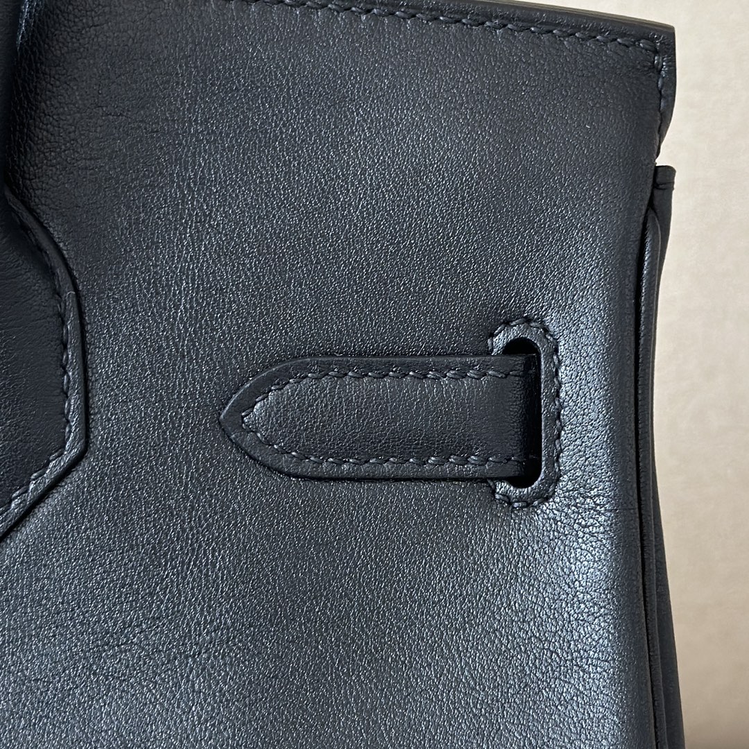 Hermes Brkin shoulder #89 Nolr 29cm Swift
