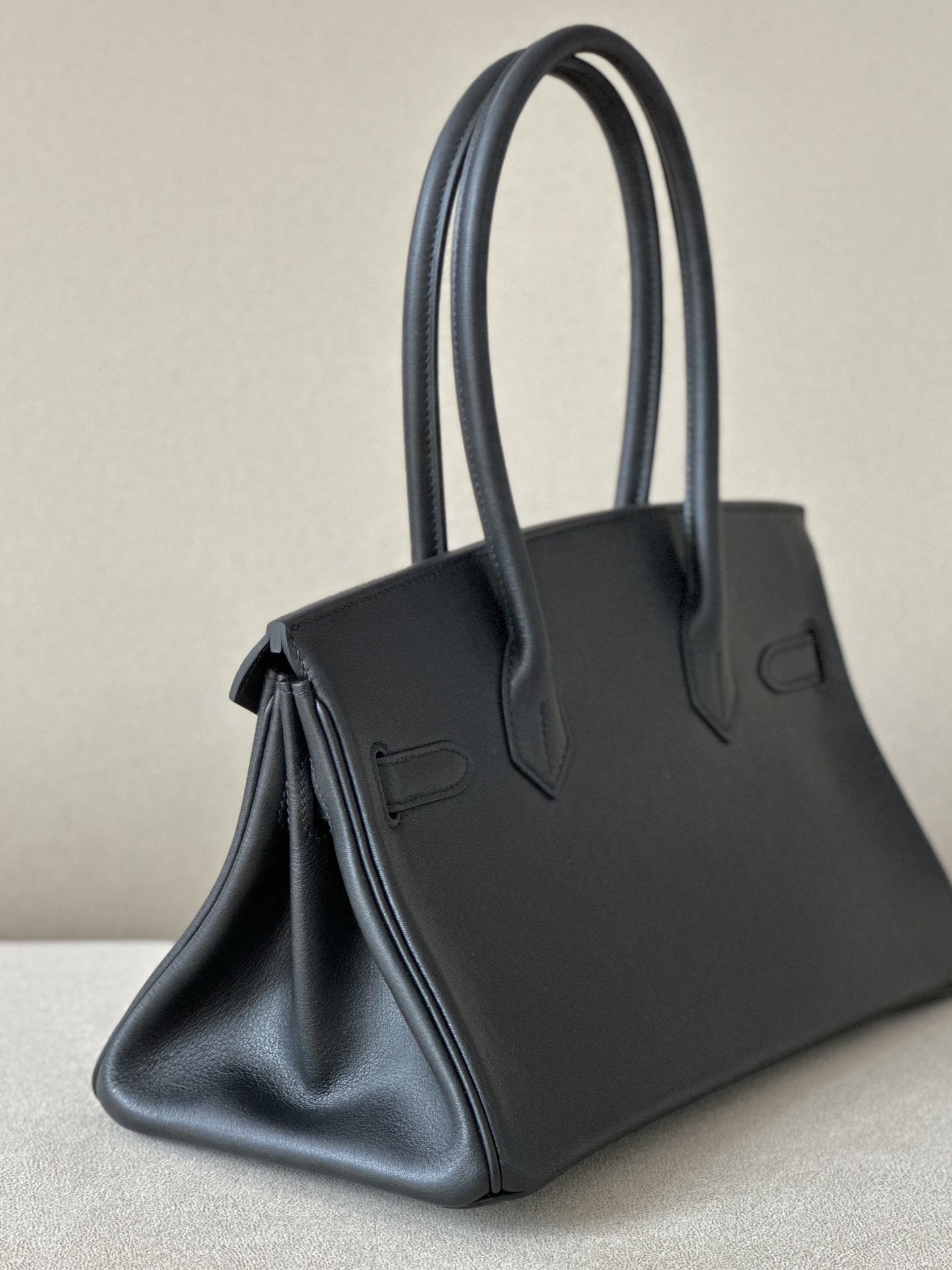 Hermes Brkin shoulder #89 Nolr 29cm Swift