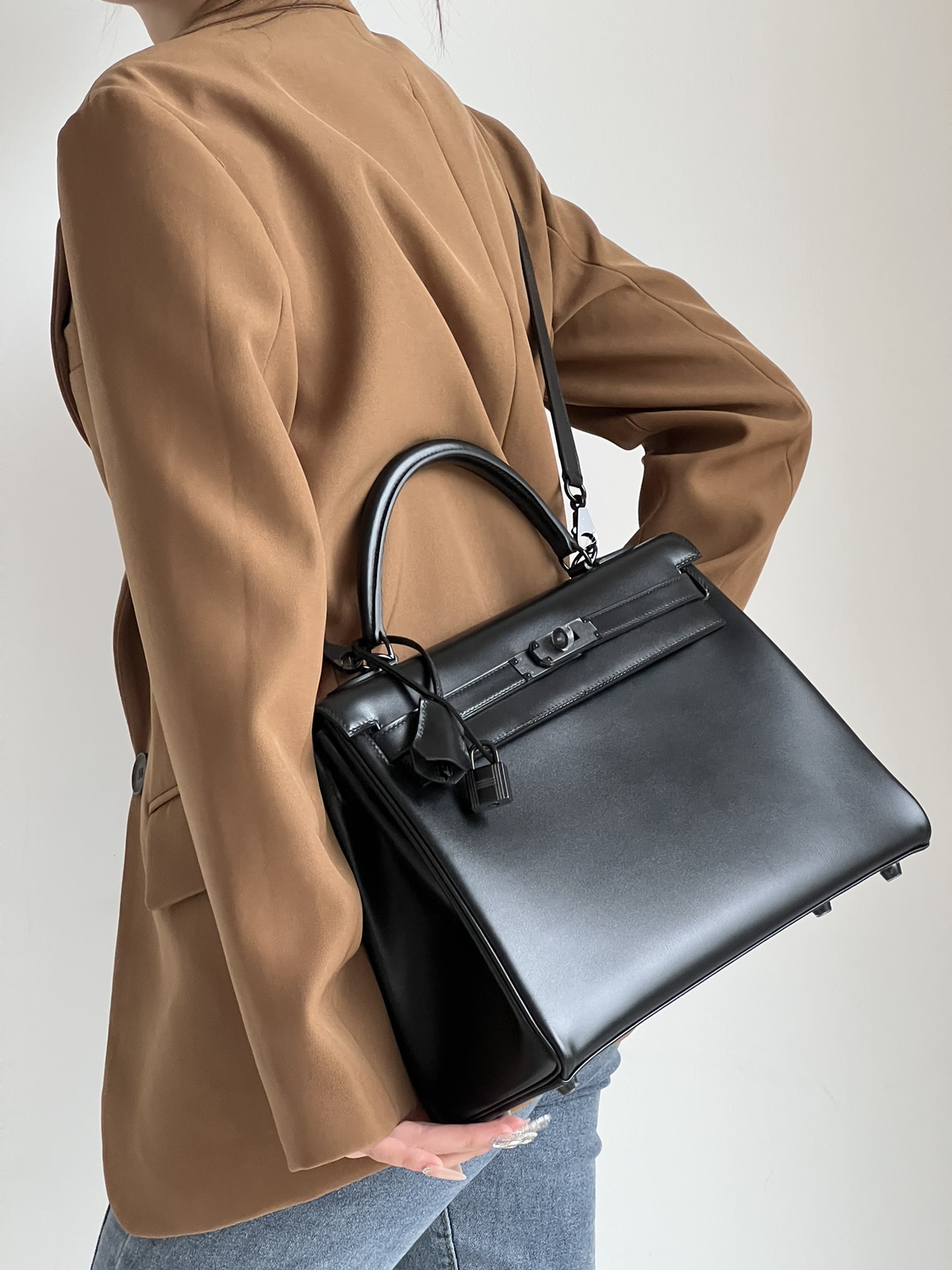 Hermes Kelly #89 Nolr 25-28cm BOX