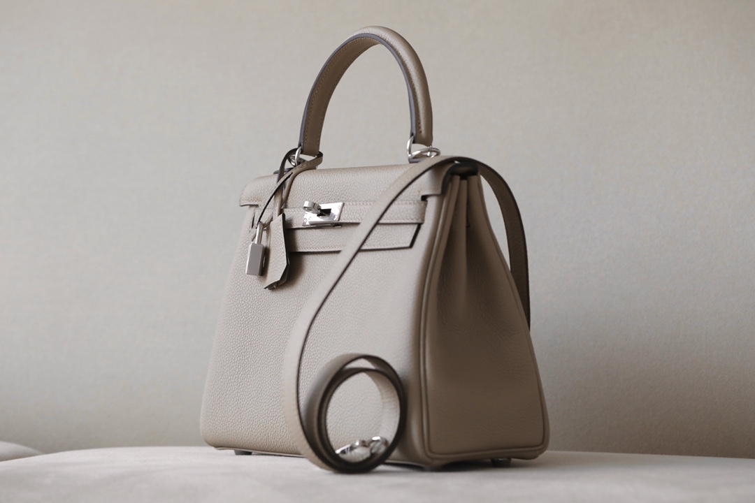 Hermes Kelly #81 Rris Tourterelle  25-32cm Togo