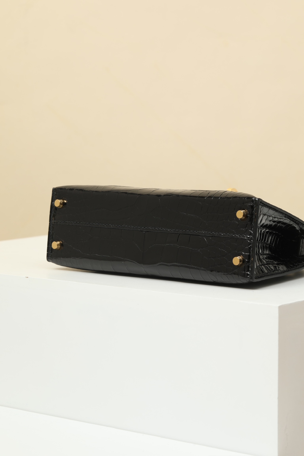 Crocodile skin Mini Kelly #89 Nolr