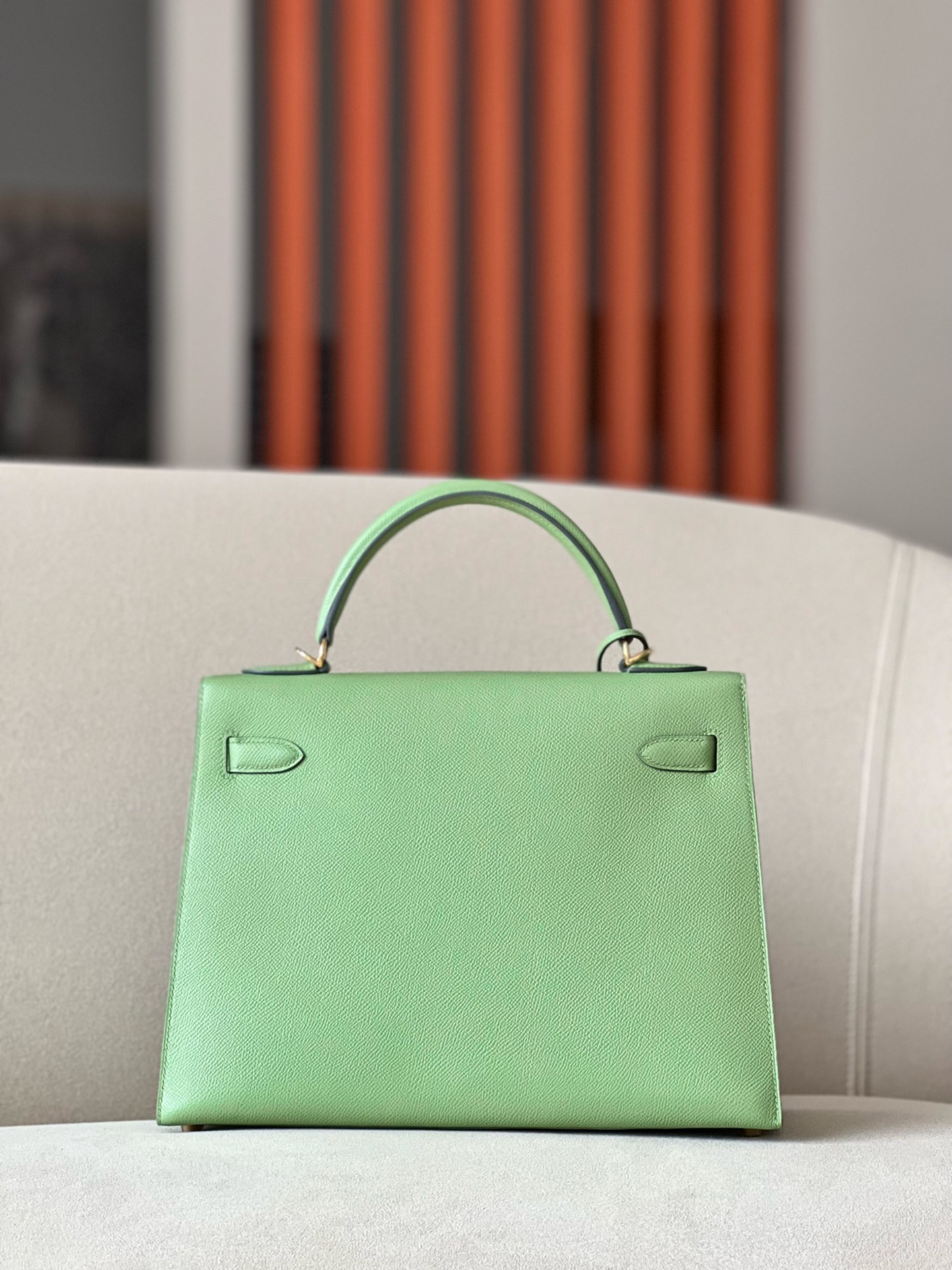 Hermes Kelly #31 Vert Criquet 25-28cm Epsom Sellier
