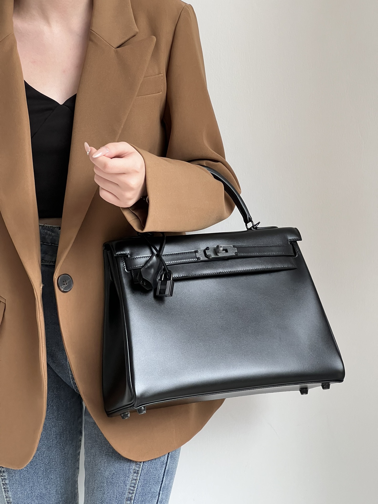 Hermes Kelly #89 Nolr 25-28cm BOX