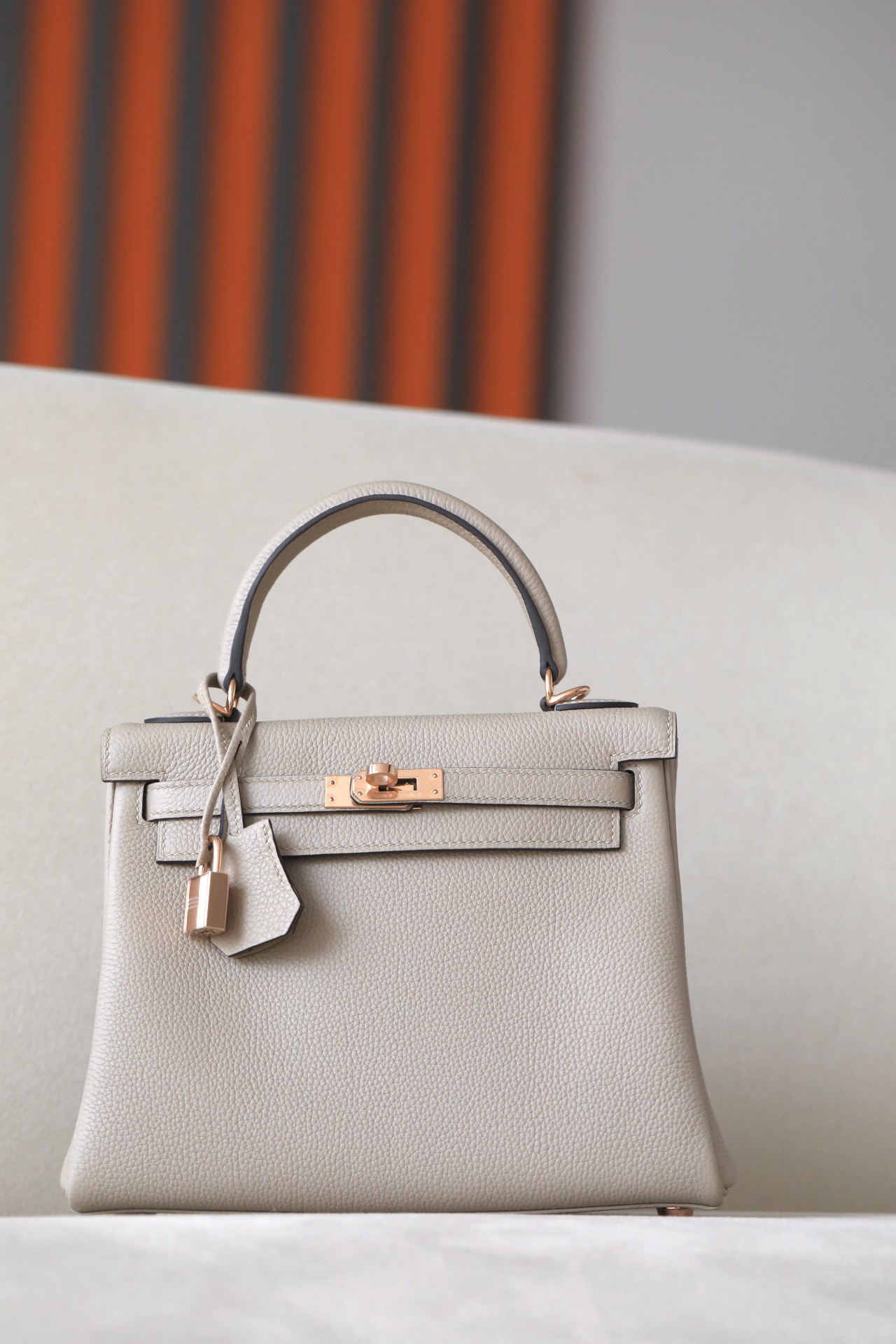 Hermes Kelly #81 Rris Tourterelle  25-32cm Togo