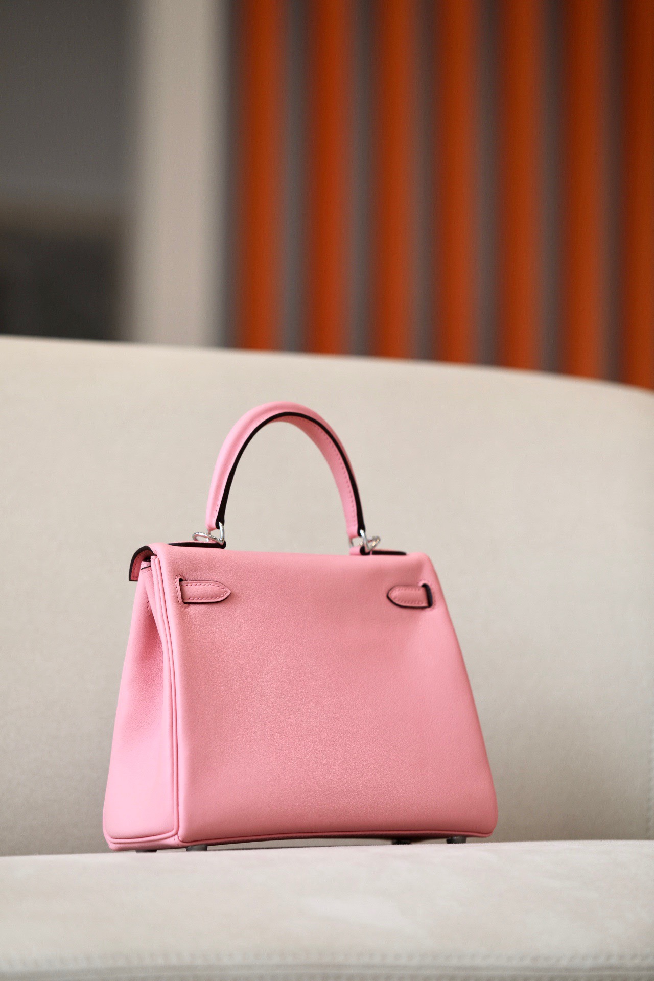 Hermes Kelly #1Q Rose confetti  25-28cm Siwtf