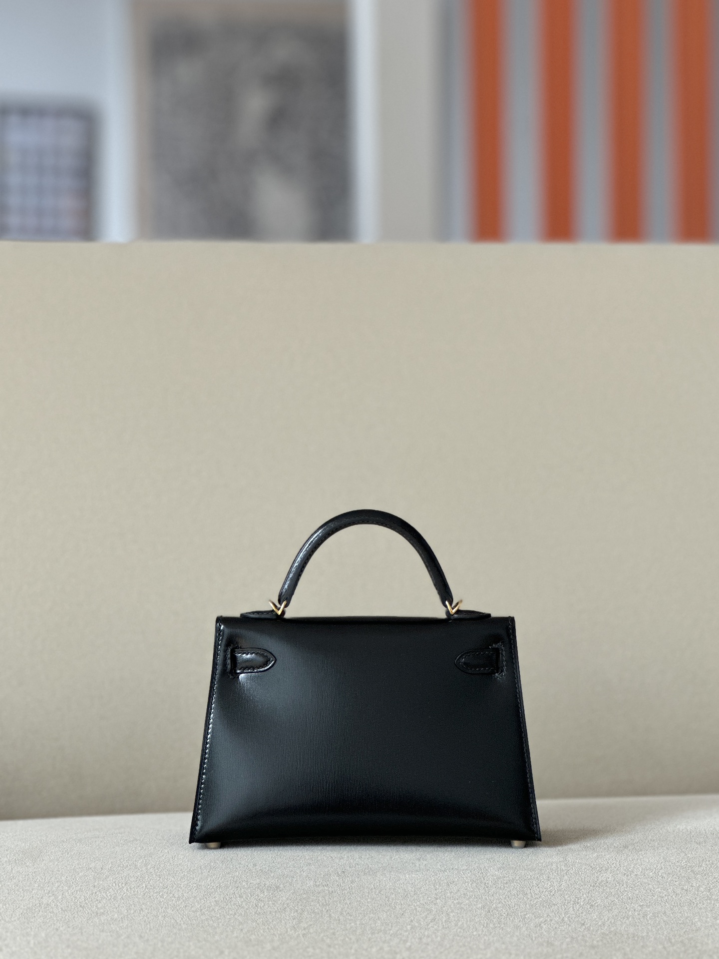 Hermes Mini kelly #89 Nolr  BOX