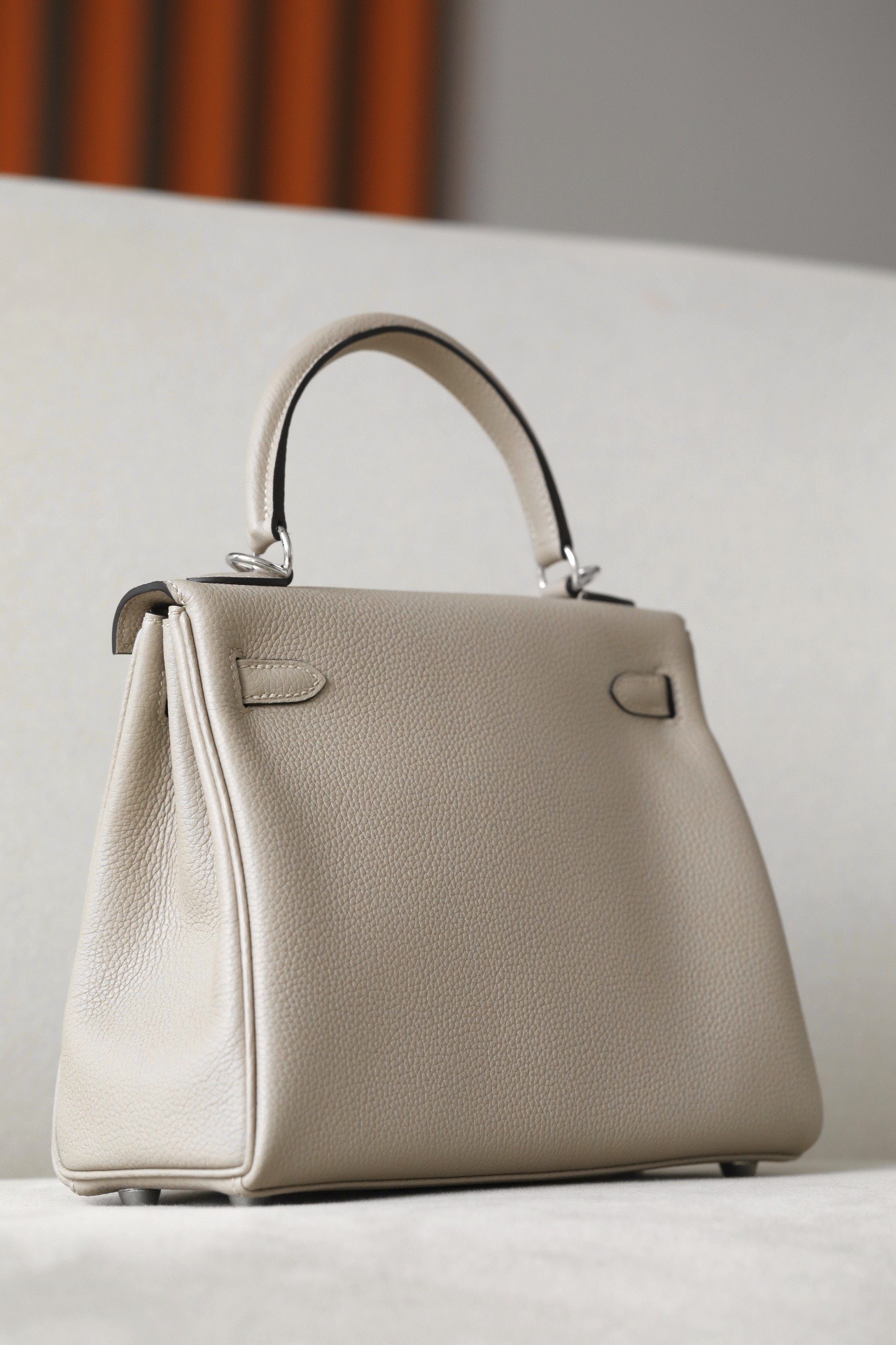 Hermes Kelly #81 Rris Tourterelle  25-32cm Togo