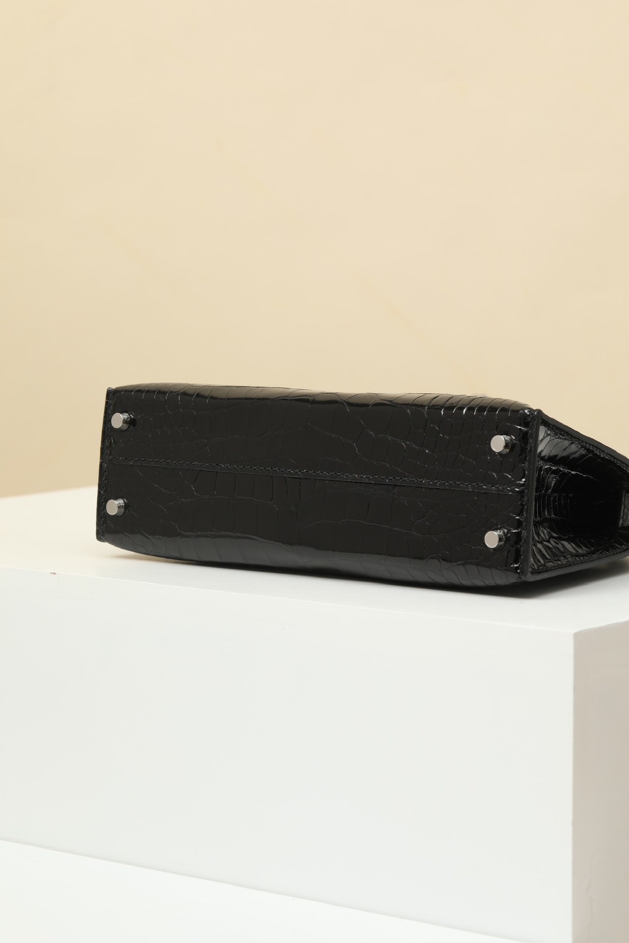 Crocodile skin Mini Kelly #89 Nolr