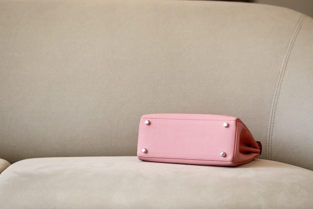 Hermes Kelly #1Q Rose confetti  25-28cm Siwtf