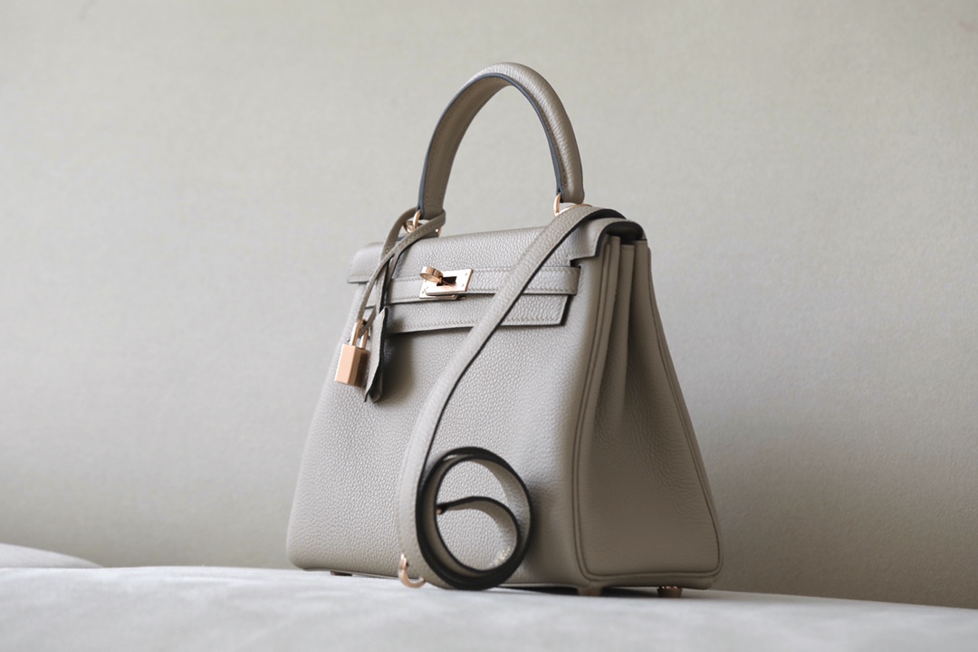 Hermes Kelly #81 Rris Tourterelle  25-32cm Togo