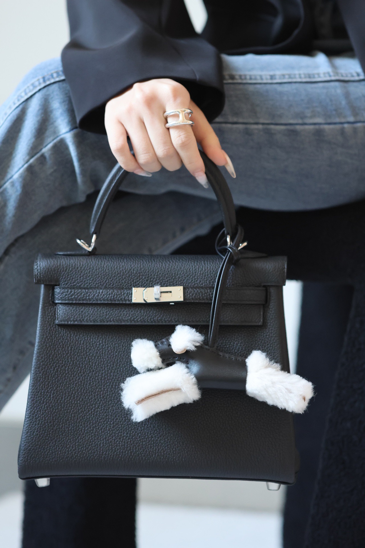 Hermes Kelly #89 Nolr 25-32cm TOGO