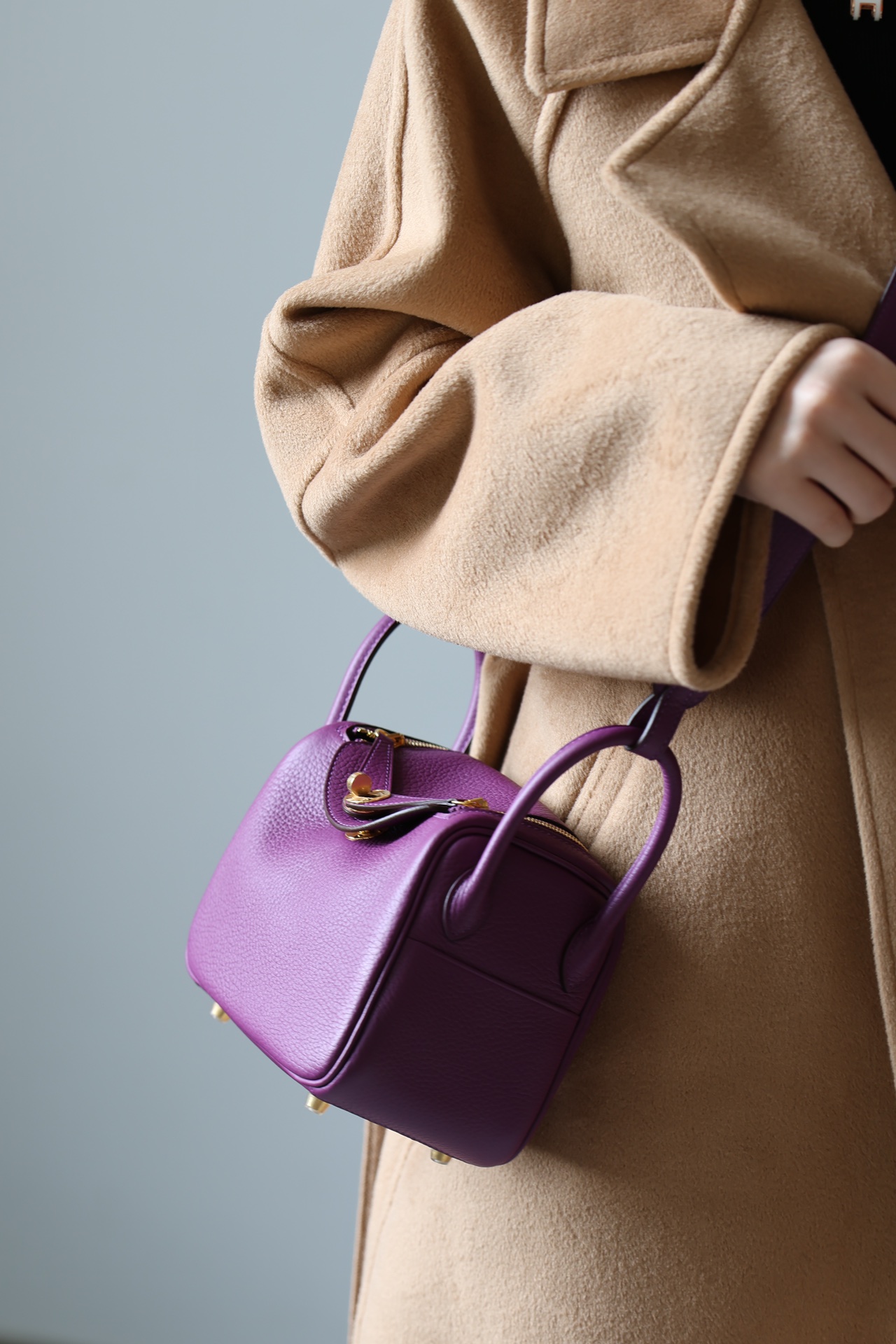 Hermes Lindy #P9 Anemone 19-26cm Togo