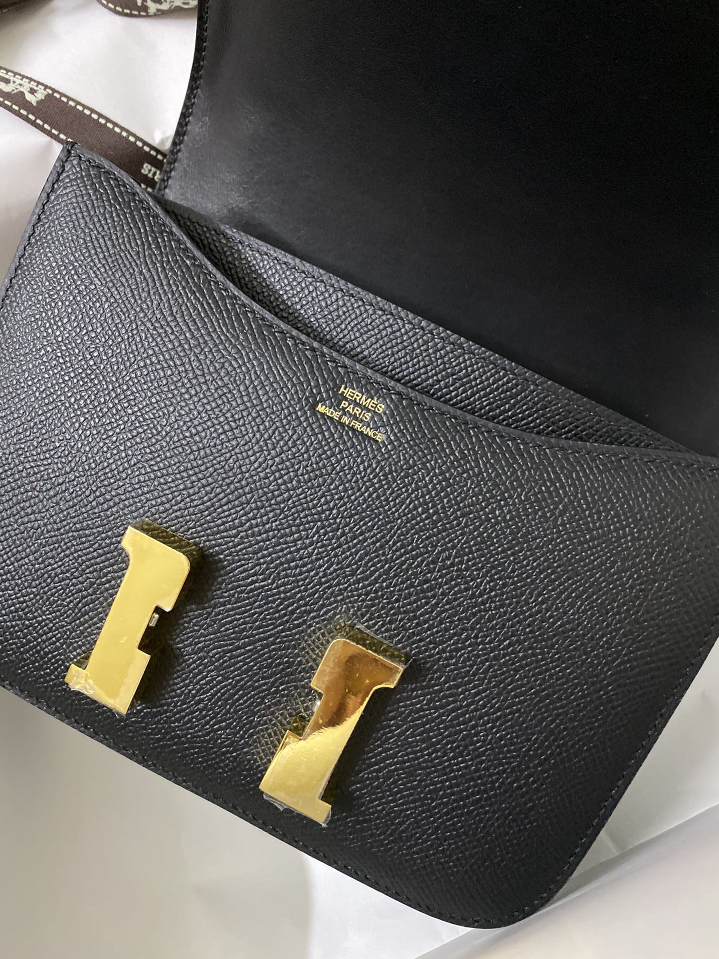 Hermes Constance #89 Nolr 19-24cm Epsom