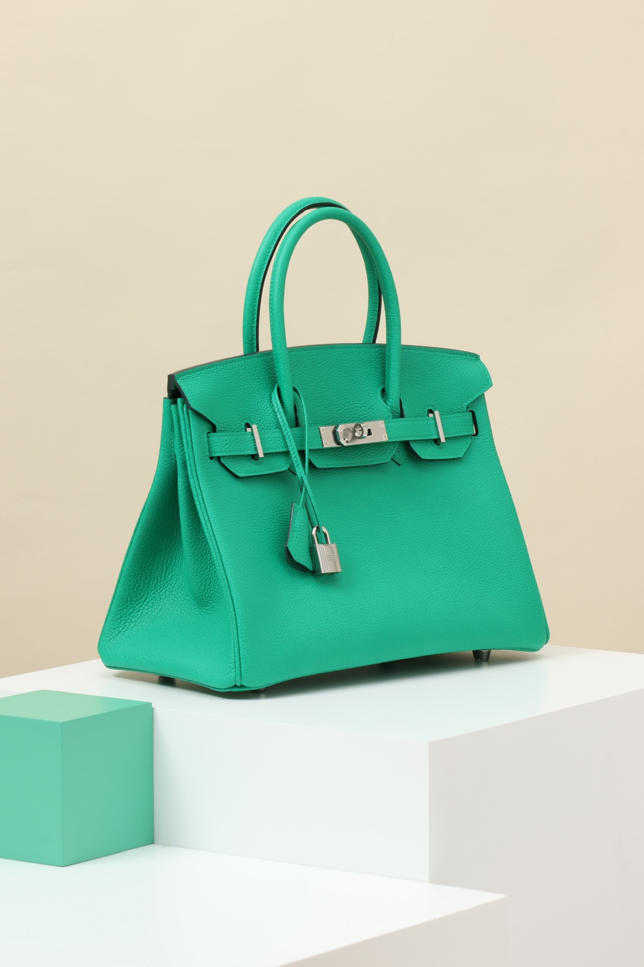 Hermes Birkin #6W Menthe 25-35cm TOGO