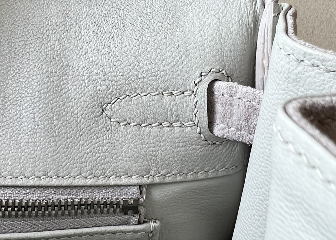 Hermes Birkin #80 Gris perple 25-35cm Doblie Suede