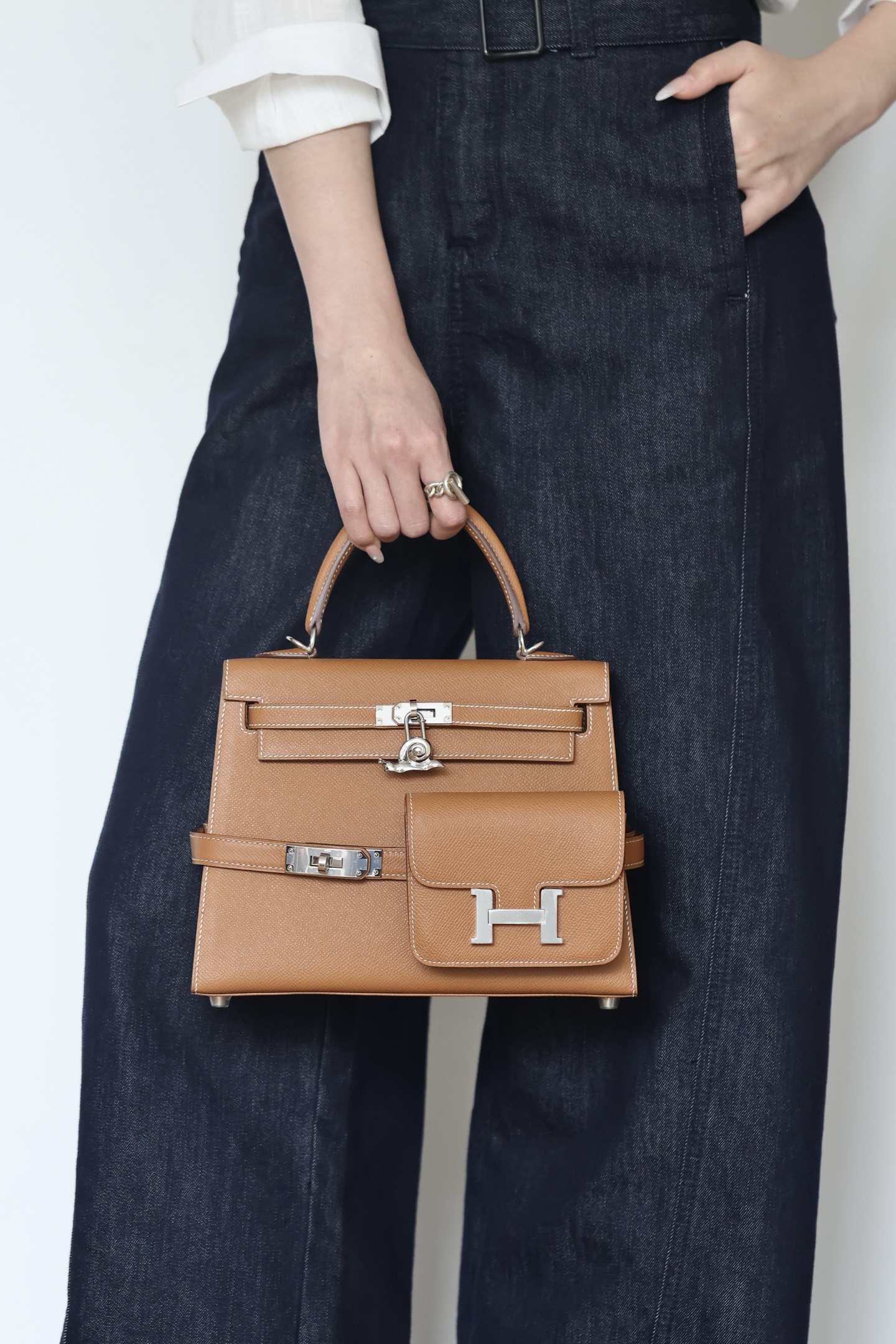 Hermes Kelly #37 Gold  25cm Epsom Sellier