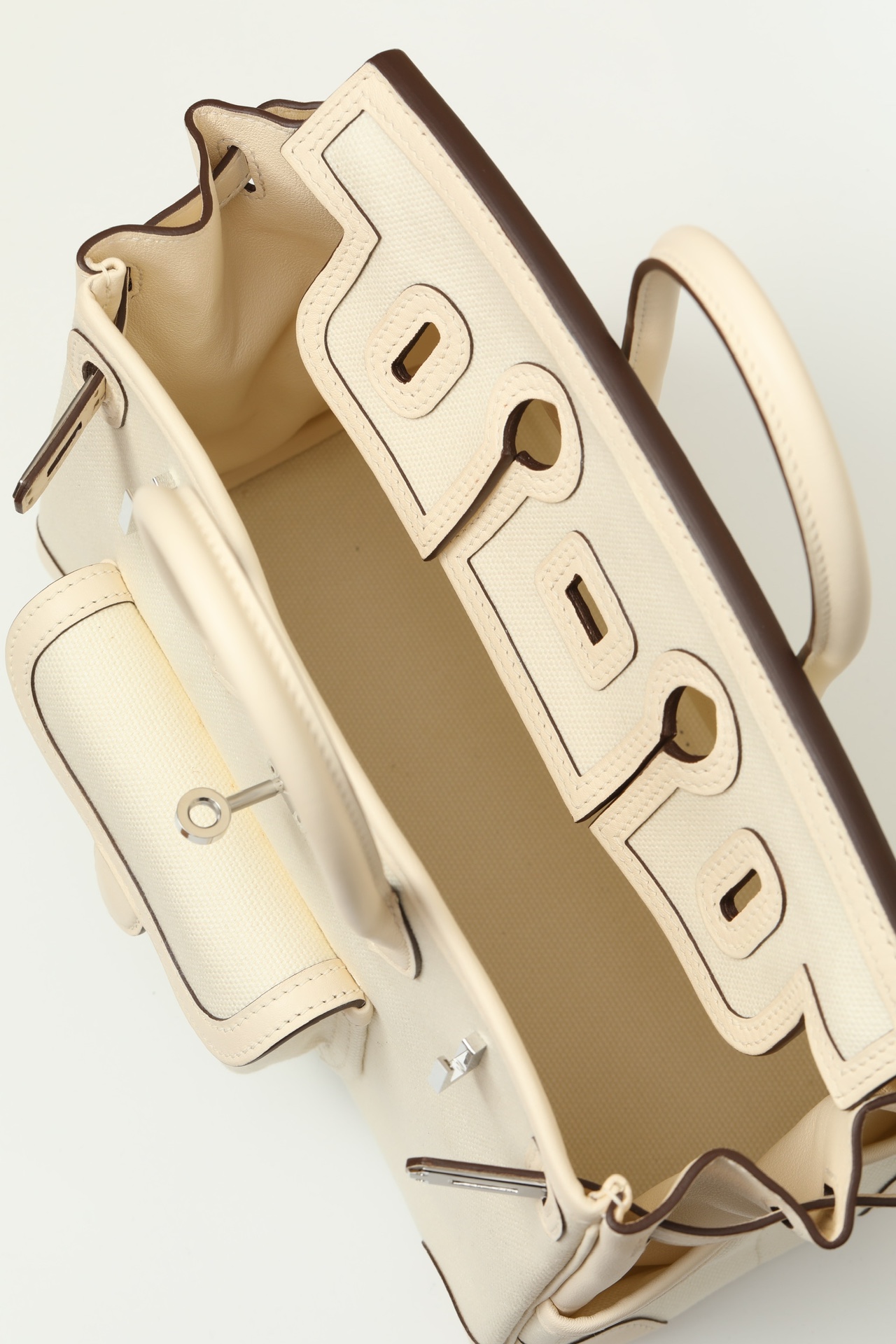 Hermes Cargo #10 Craie Canvas with Swift