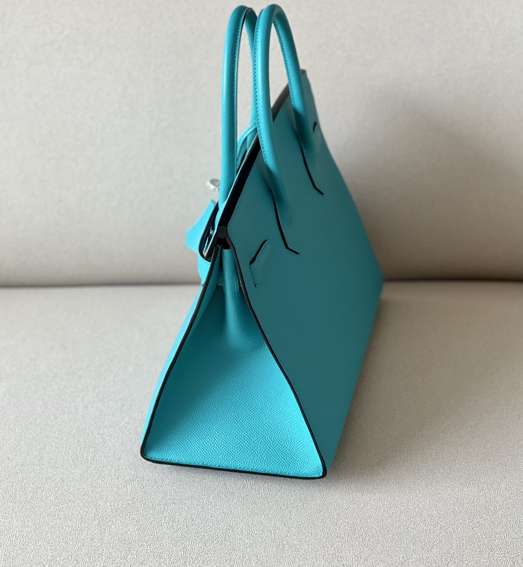 Hermes Birkin #7F Blue Paon 25-35cm Espom Sellier