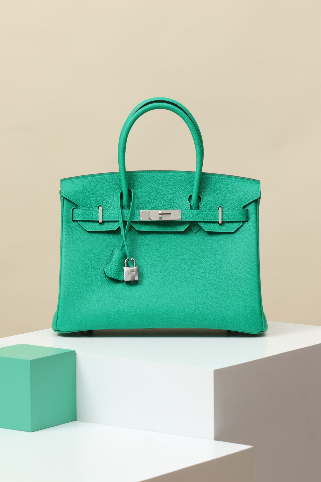 Hermes Birkin #6W Menthe 25-35cm TOGO