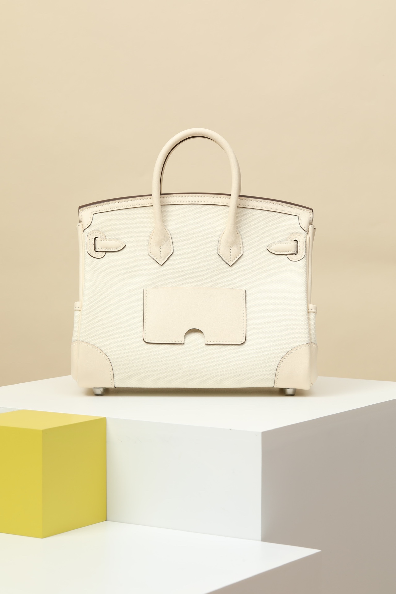 Hermes Cargo #10 Craie Canvas with Swift