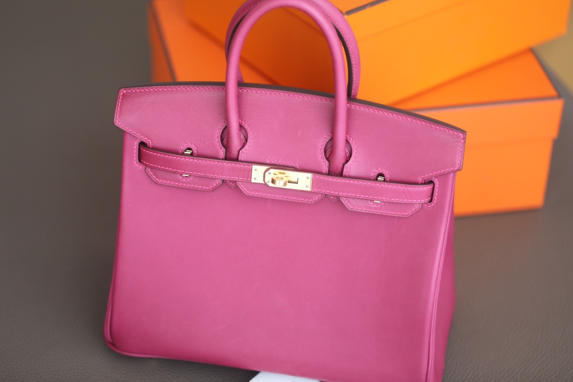 Hermes Birkin #L3 Rose purple 25-35cm Barenia Faubourg