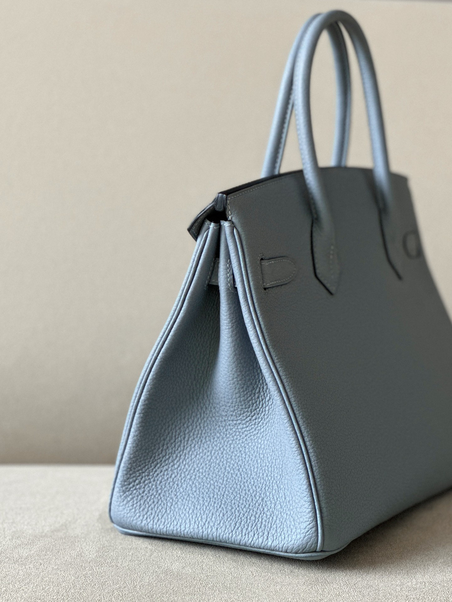 Hermes Birkin #J7 Blue Lin 25-35cm TOGO