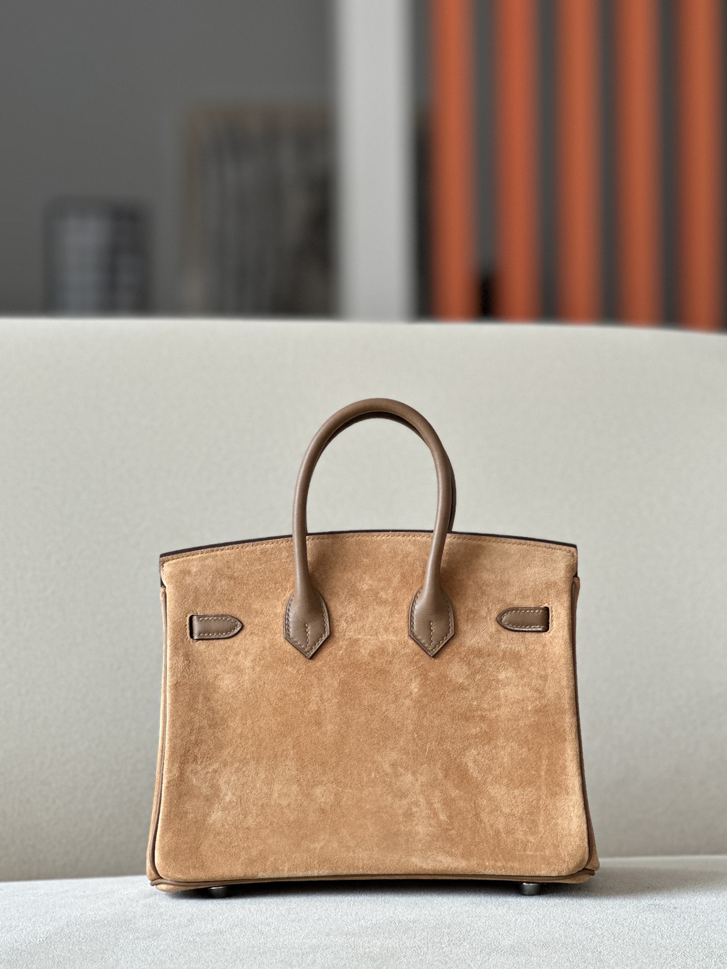 Hermes Birkin #3G Alezazn 25-35cm Suede with Swift