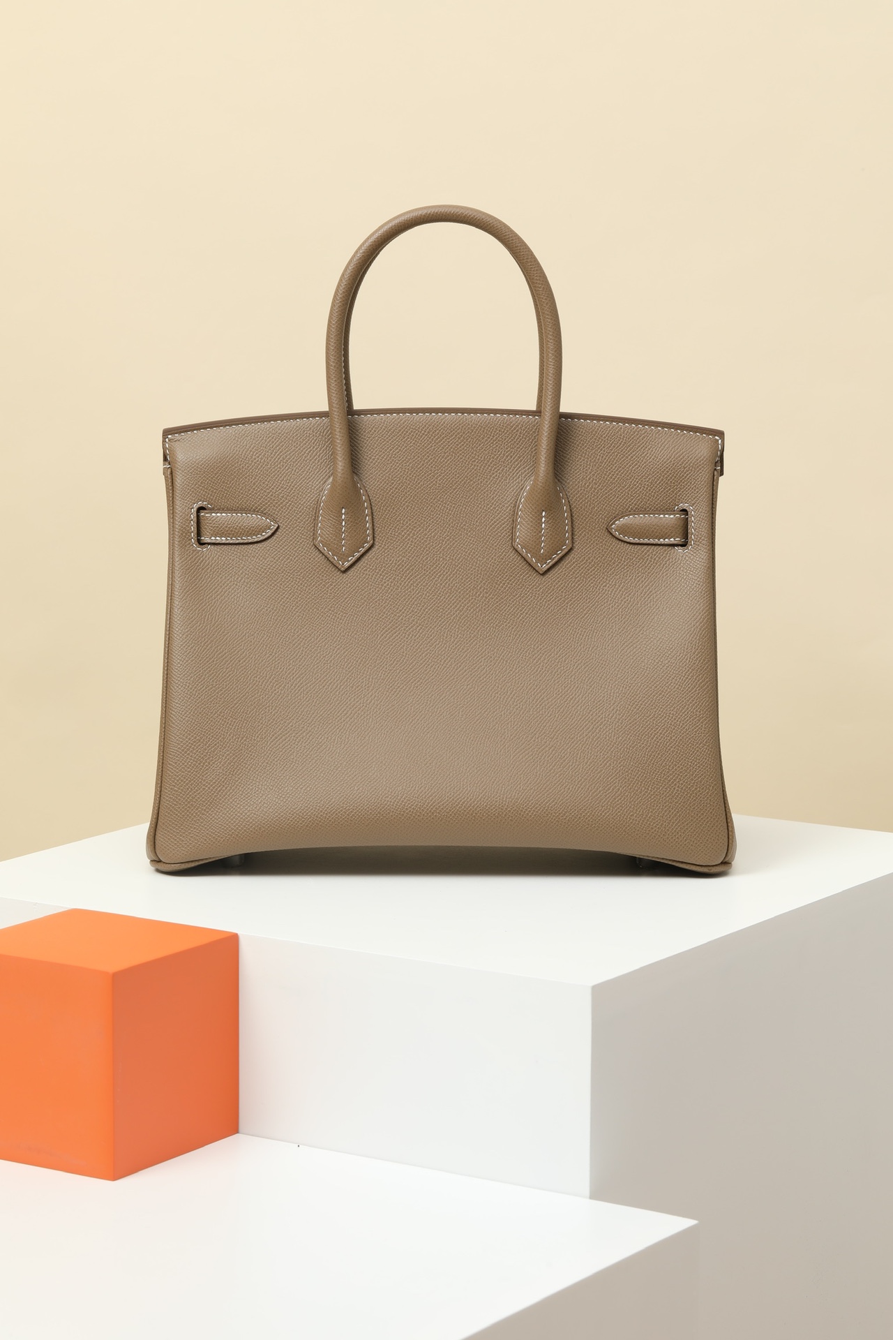 Hermes Birkin #18 Etoupe 25-30 Espom