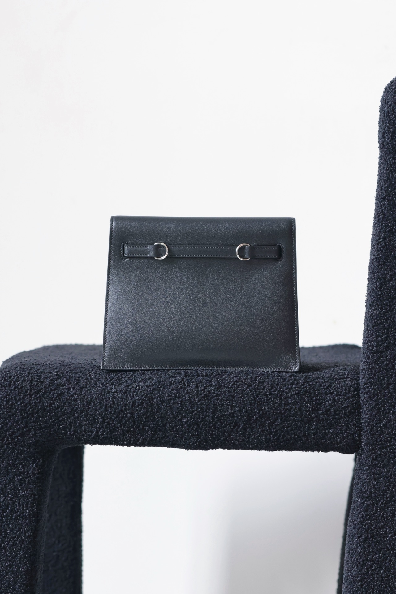 Hermes Kelly Danse #89 Noir 22cm Swift