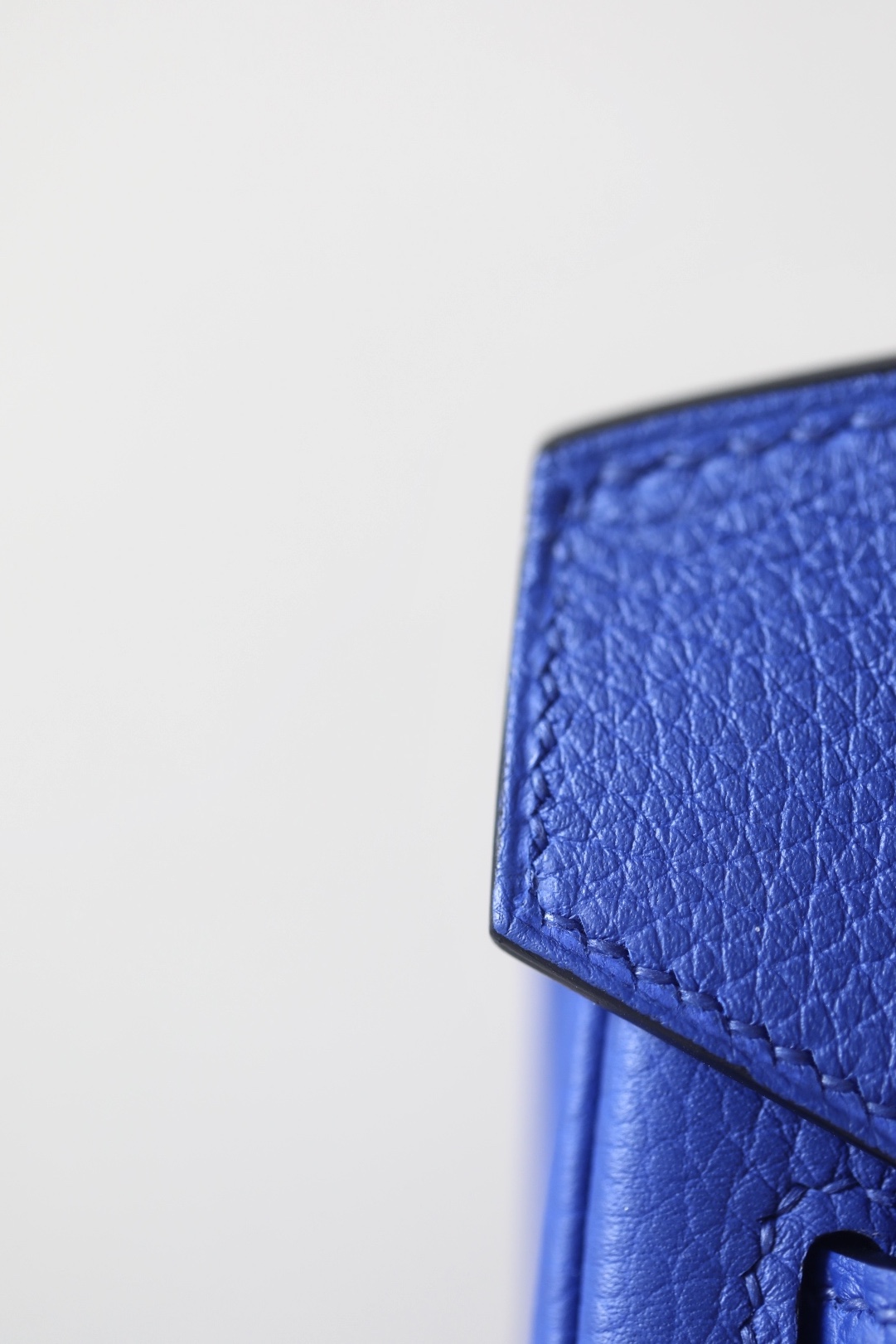 Hermes Birkin #7T Blue Elevtric 25-30 Togo