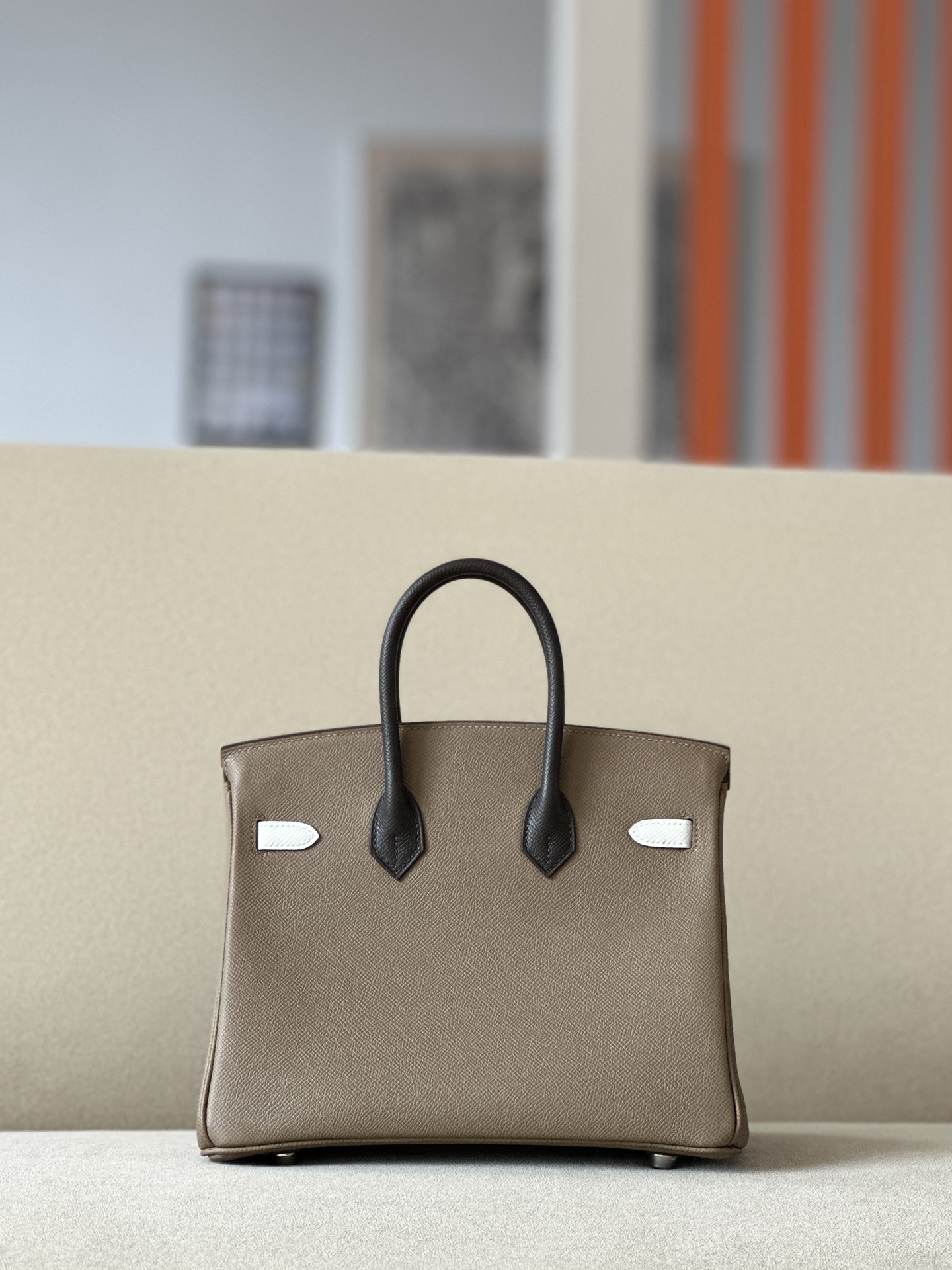 Hermes Birkin  Color blocking 25-35cm Espom